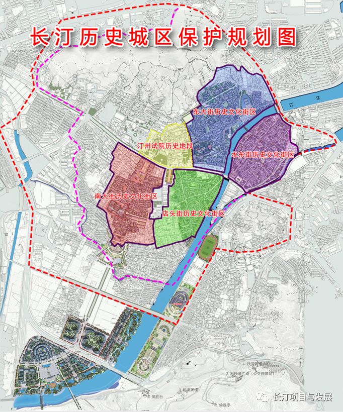 喜讯长汀县历史文化名城旅游核心区获评为2018年福建省省级现代服务业