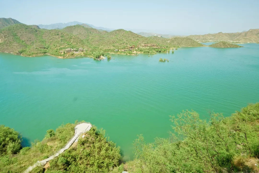 周末1日遇见易水湖赤壁外景地北方小桂林休闲一日