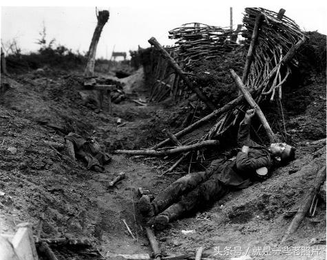 激烈的堑壕战一战时期的一组老照片