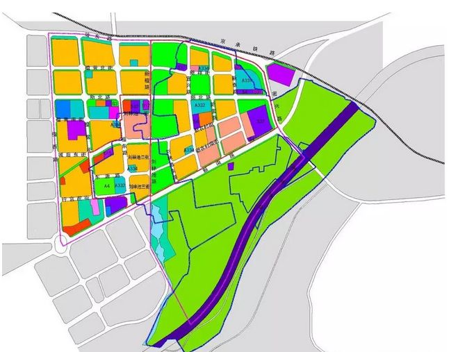 新刘地区棚户区改造规划图