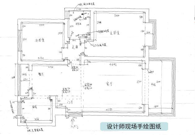 cad原始结构图绘制