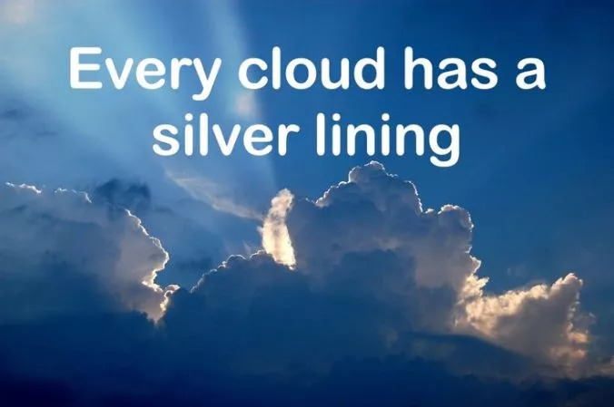 [学习]双语|谚语:every cloud has a silver lining.