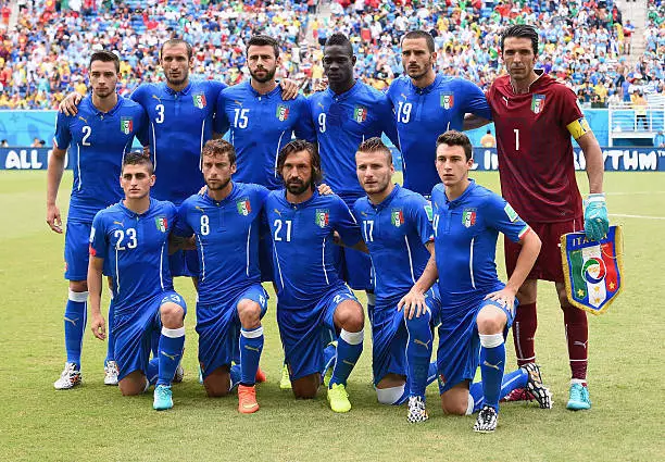 2014年世界杯意大利首发阵容