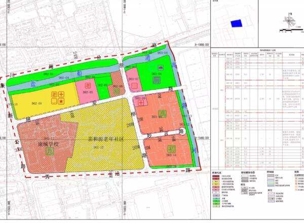 图说:本次规划调整图则    公示详情