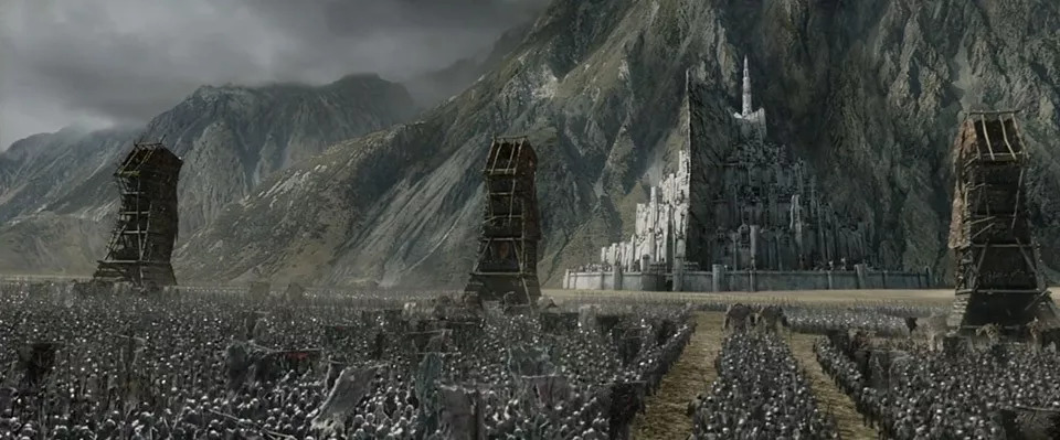 《魔戒》中围攻minas tirith