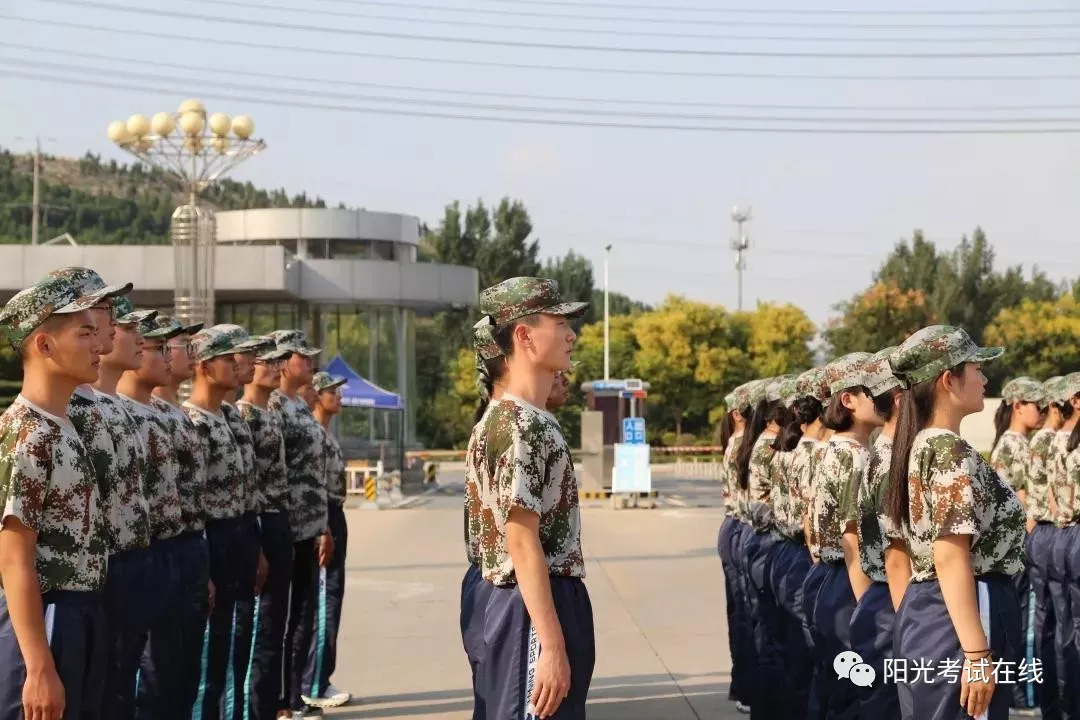 燃烧我的卡路里|济职18级萌新军训进行中