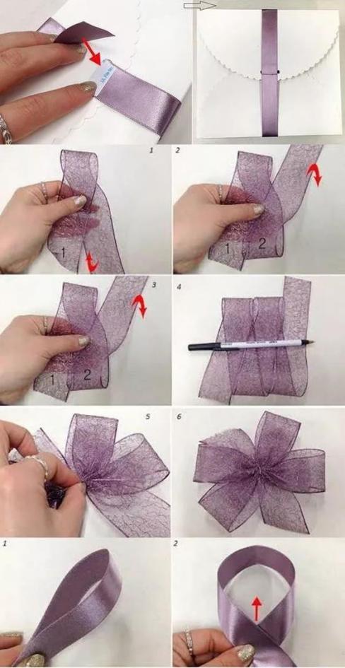 蝴蝶结礼盒系法三:蝴蝶结礼盒系法二:蝴蝶结礼盒系法一:最后教大家