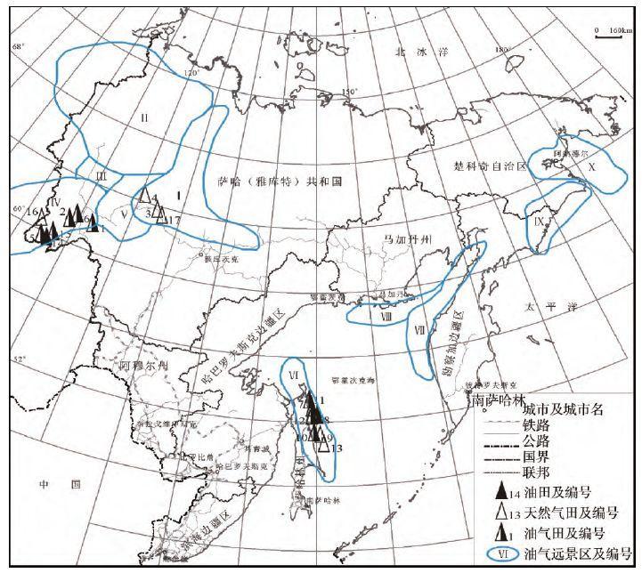 远东地区的油气开发主要集中在萨哈共和国的西南部和北库页岛地区