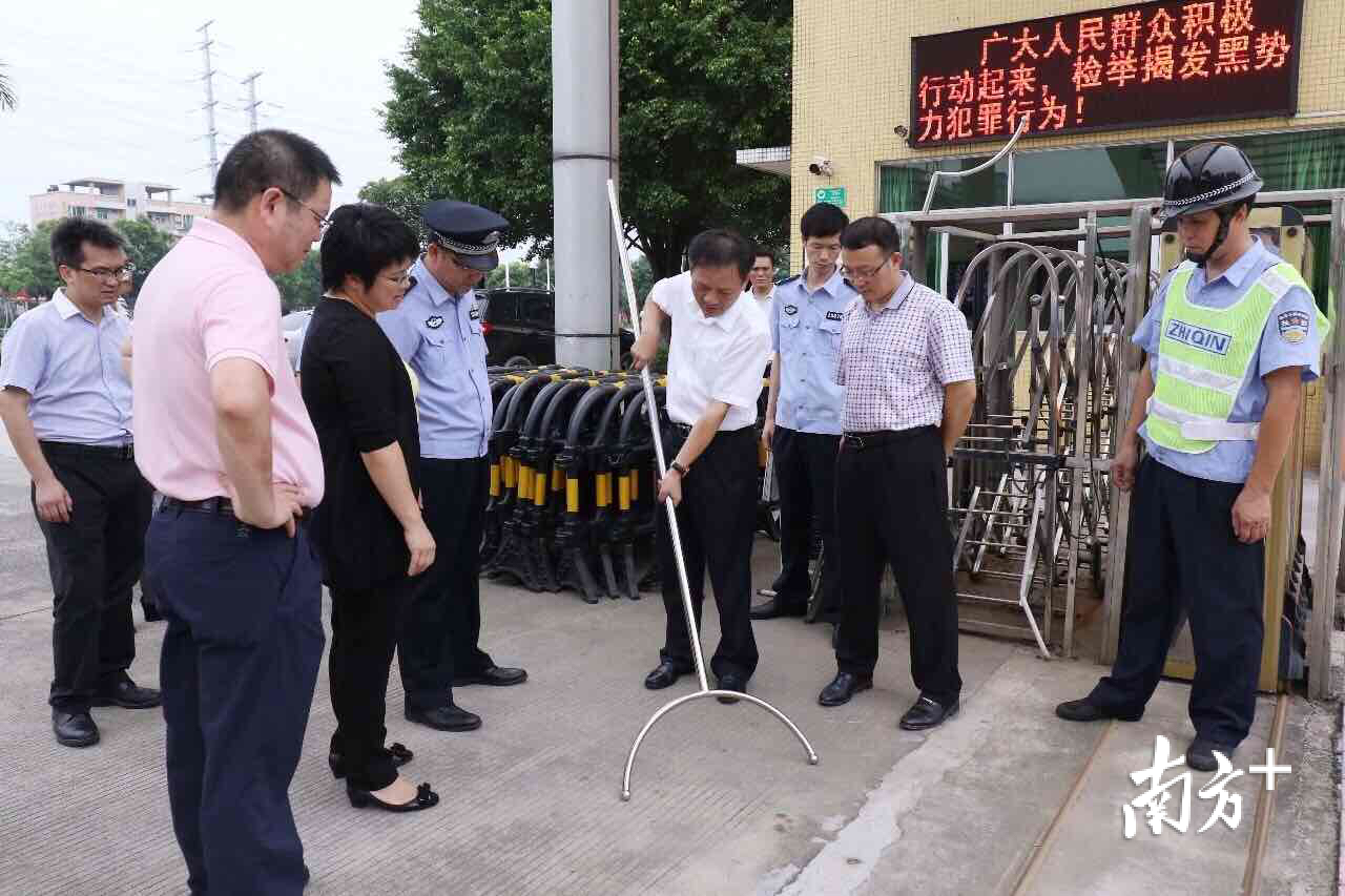 东莞副市长郭向阳到高埗镇调研,深入推进交通安全建设