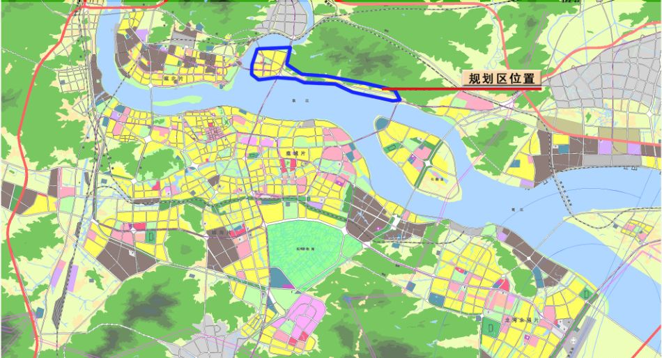 依旧远远不足, 滨江商务区区位图 三江商务区区位示意图 当前,温州