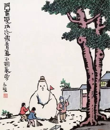 你的童年全在丰子恺的画里了