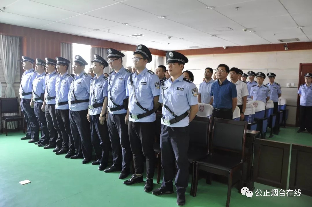 昨天,海阳一黑社会组织,在海阳法院进行公开宣判!