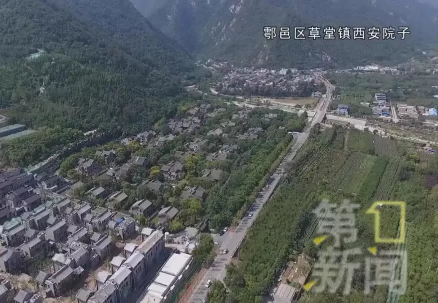 "达观天下","国岭","西安院子".昨天秦岭北麓这些违建别墅被拆除!