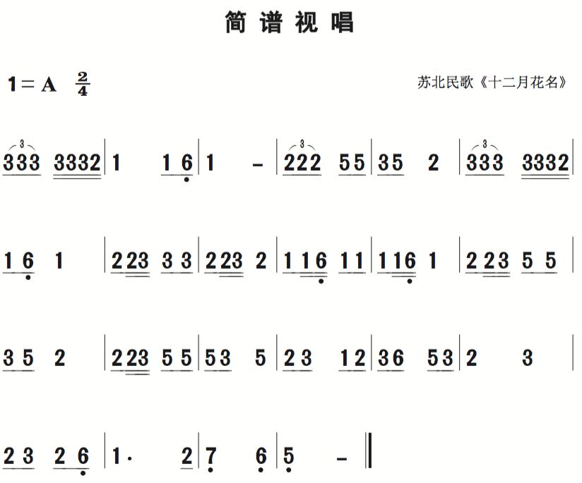 歌曲谱视唱大全_视唱简谱大全100首(2)