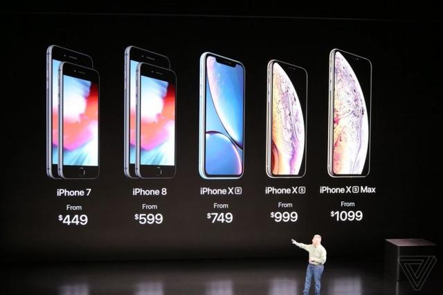 苹果正式发布3款手机!iphone xr/xs/xs max