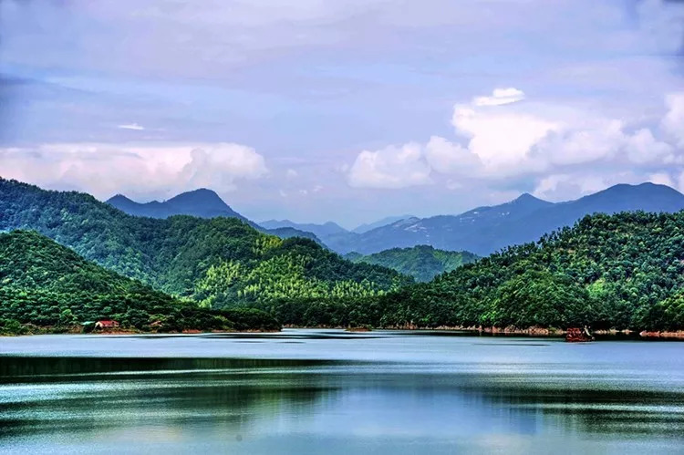 印象┃天台山百景图 《寒山湖》