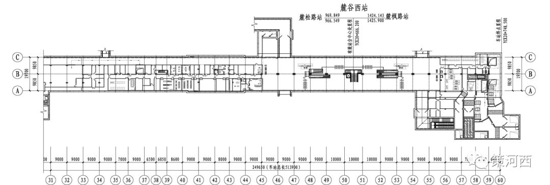 全是干货地铁6号线麓谷段最新规划图纸全解读