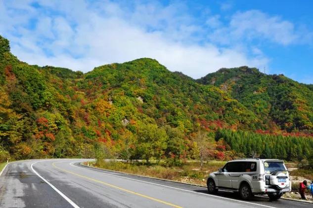 本桓公路辽东秋天最繁忙的公路带你去最秋天的地方看枫景