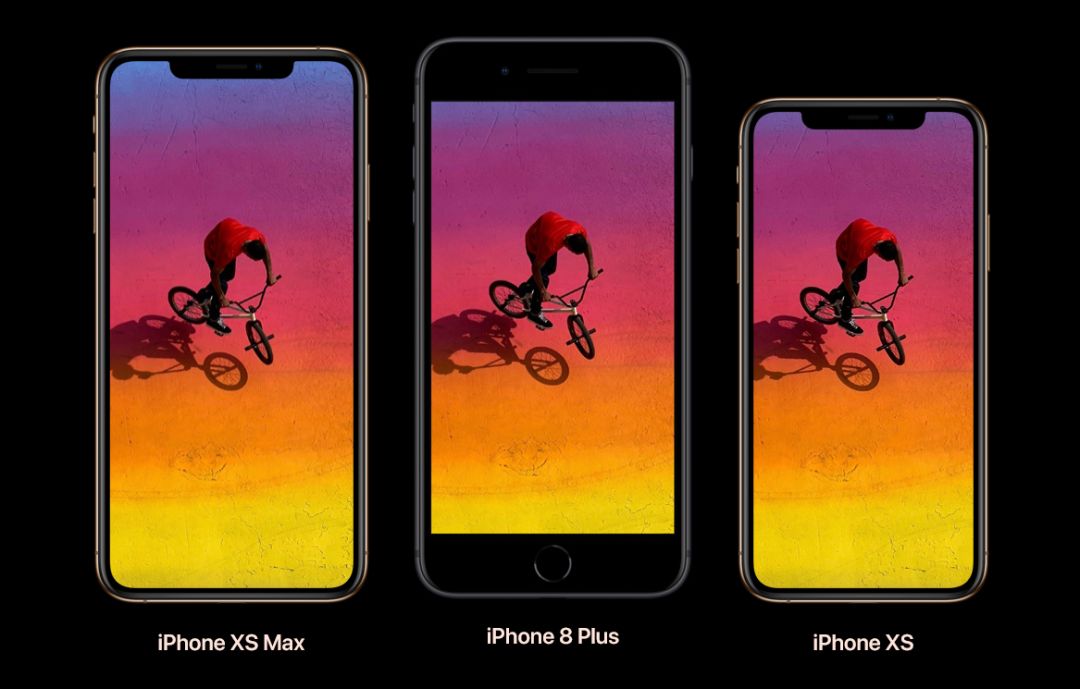 iphone xs/xr 真机上手,附苹果官方壁纸_屏幕