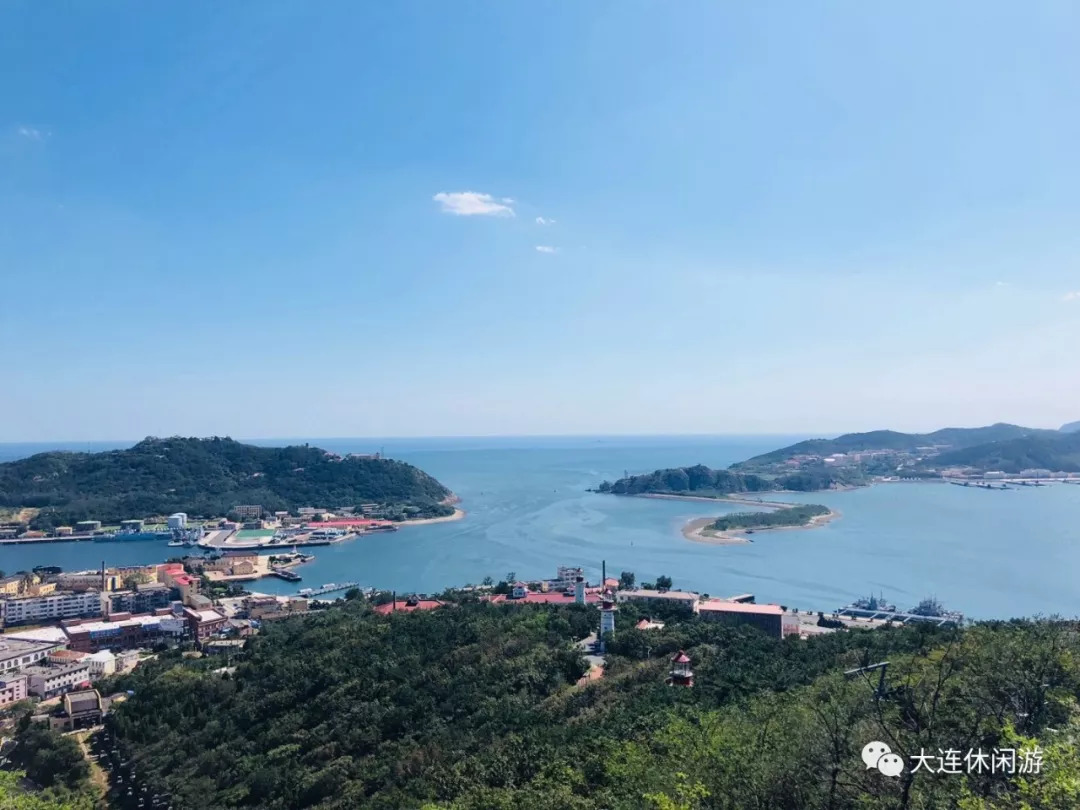 图源:一诺 下午我们来到了 白玉山风景区 登上白玉山顶 旅顺口军港及