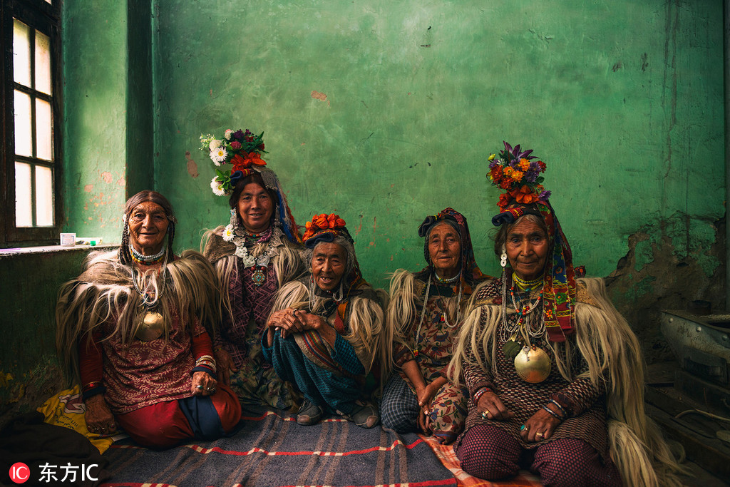 喜马拉雅山雅利安人 摄影师拍摄神秘印度土著肖像