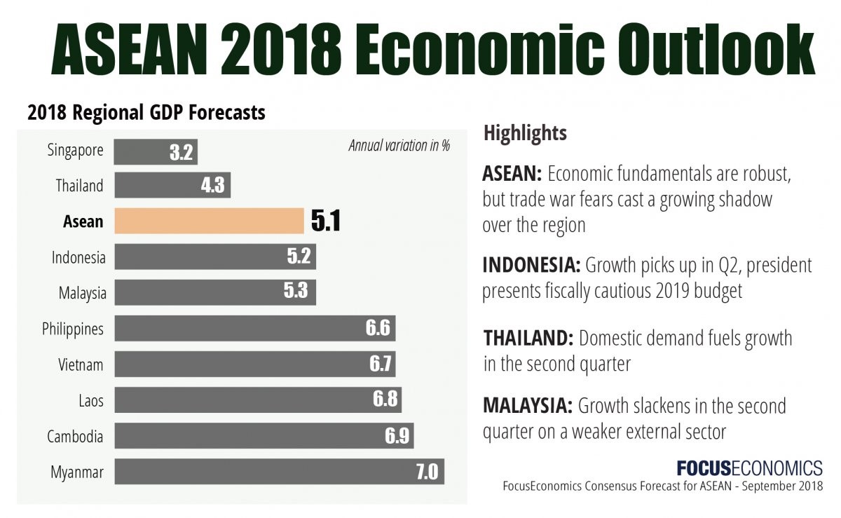 东盟十国的GDP增长东南亚市场新天域互联