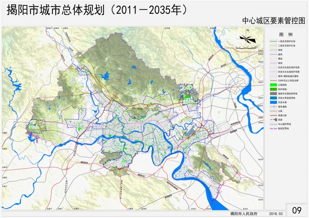 龙珠体育app官方网站：重磅！《揭阳市城市总体规划（2011—2035年）》正式发布！(图9)