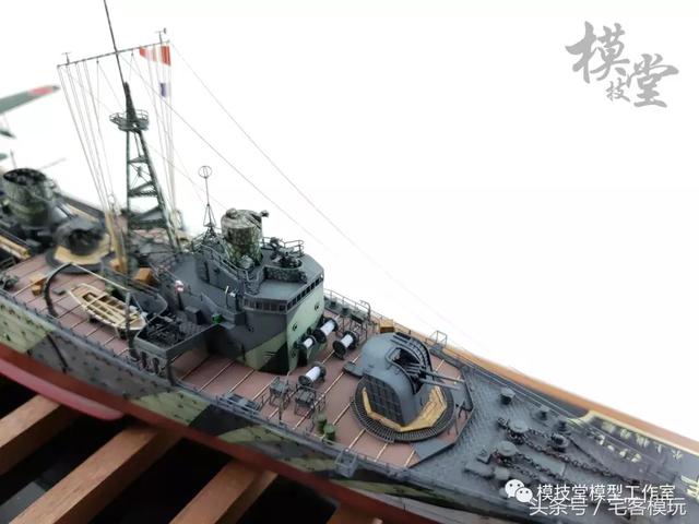 模玩秀:冠军作品 二战日本1/350秋津洲号飞行大艇母舰