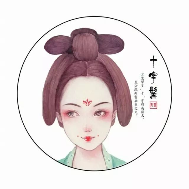 汉服小姐姐古代女子发髻图鉴