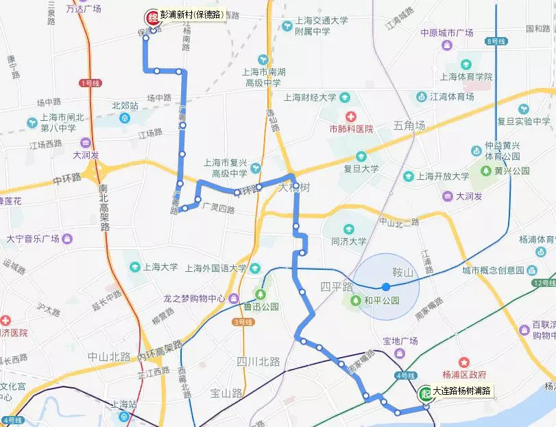 134路公交车要调整出行路线?杨树浦居民出行会有啥影响