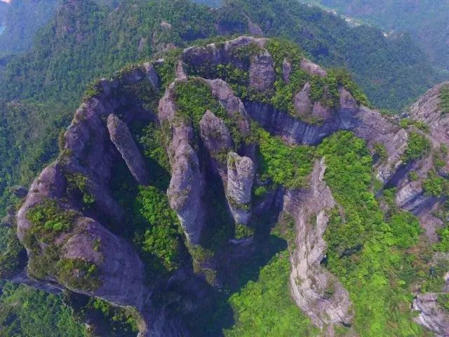 鸟瞰十二峰