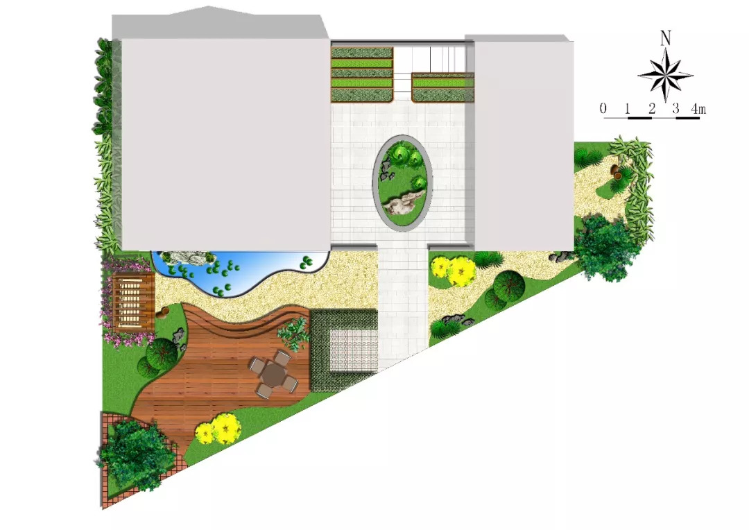 民宿设计参考别墅庭院平面图300张