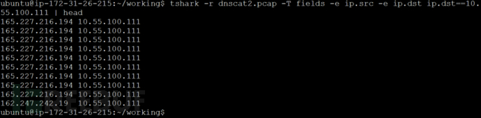 tshark pcap