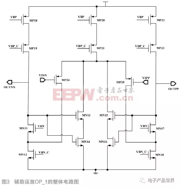 适用于低通跨阻滤波器的低噪声低失调斩波全差分运放