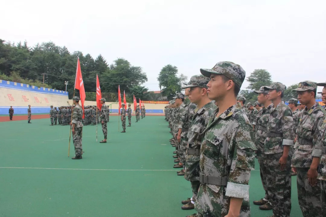 丹东市技师学院2018年度学生军事化训练圆满收官