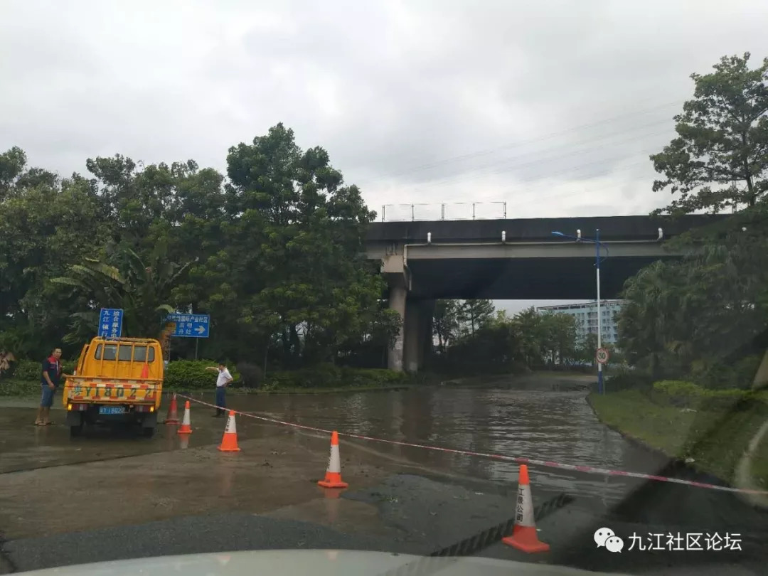 台风山竹远去九江沙头市面开始恢复