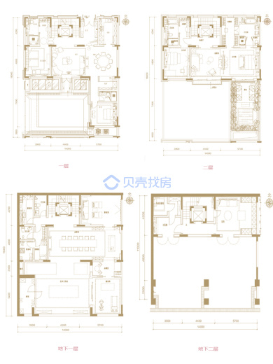 北京万科观承别墅 万科观承别墅户型图-意大利之家