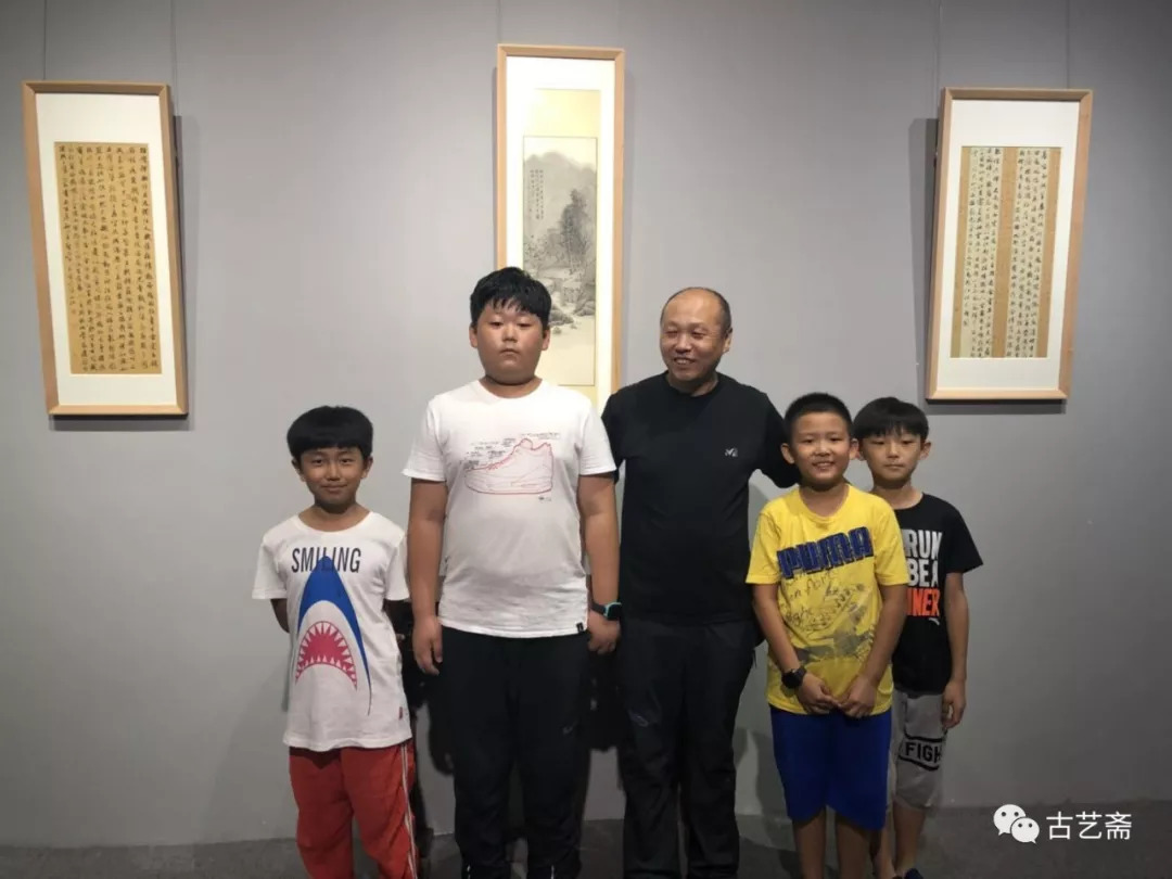 古艺斋虚伫神素于永江书画作品展展览花絮