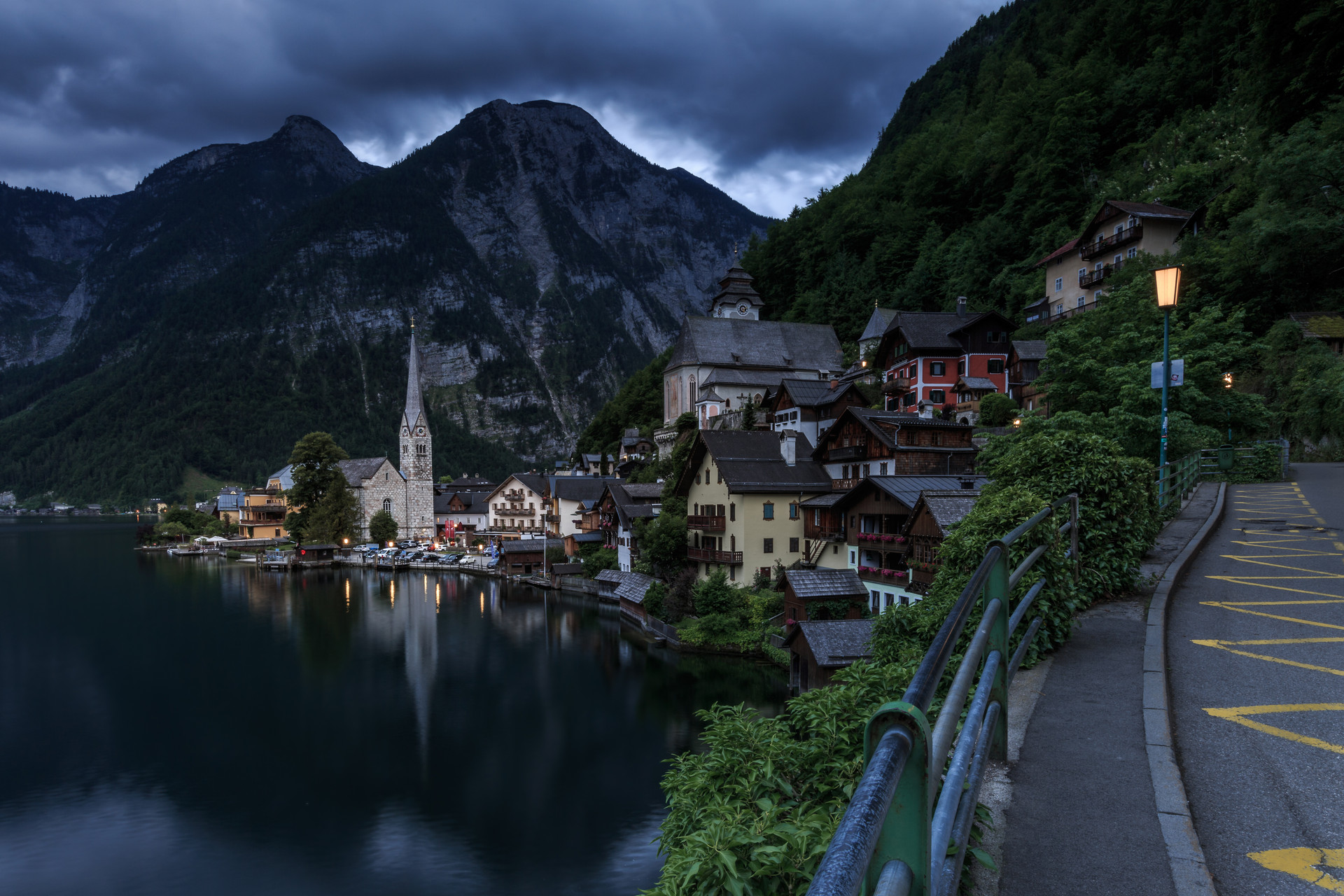 奥地利最美的小镇,被列入世界文化遗产,在中国