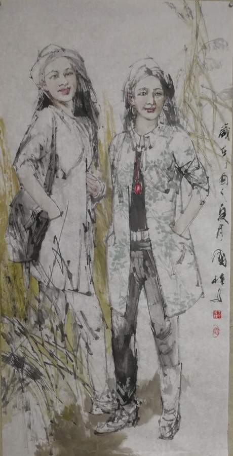 清逸出尘著名画家王国栋作品欣赏