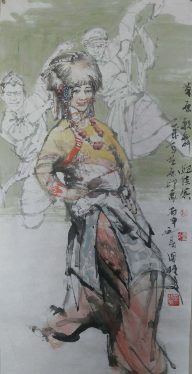 清逸出尘著名画家王国栋作品欣赏