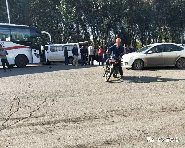 痛心!今晨迁安祺光"夺命路口"又一人命丧车轮