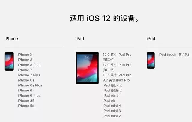 【wow】ios12来了,你的手机准备好了吗?_苹果