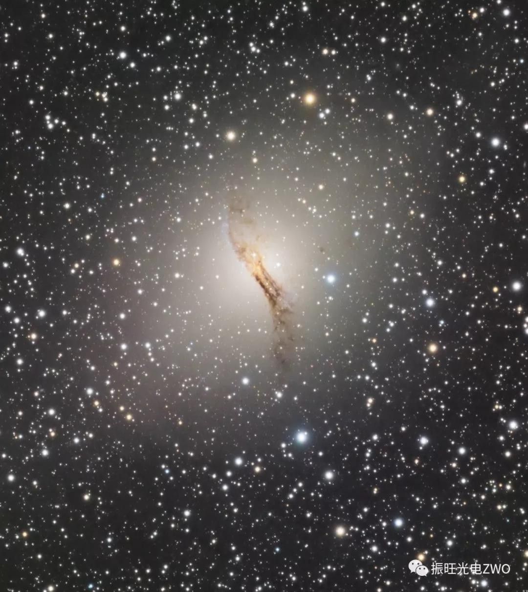 zwoasi每周一图:ngc5128半人马座a星系 asi183mc-p