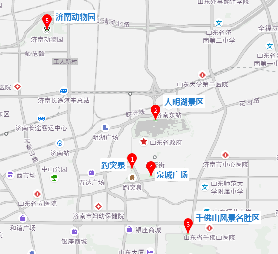 济南市各区城区人口_济南市各区划分地图