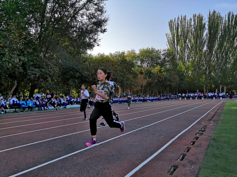 挥洒运动激情 放飞青春梦想——奎屯市第三中学举行第