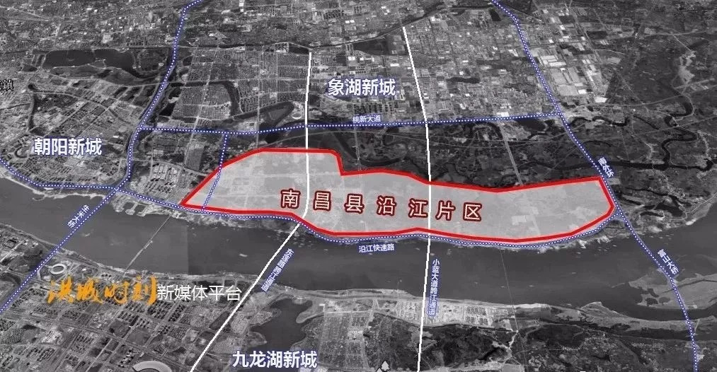 综合打造南昌城市南部的现代滨江产业新区 南昌地铁4号线在象湖新城