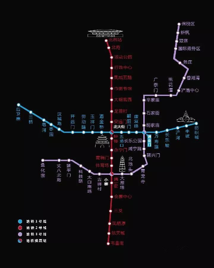 今天起,西安地铁调整线网运行图!你的候车时间更短了