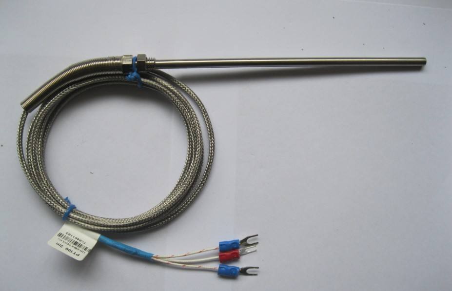 PT100 温度传感器原理及使用接线方法_电阻