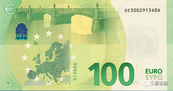 新钞丨欧盟发行新版100200欧元